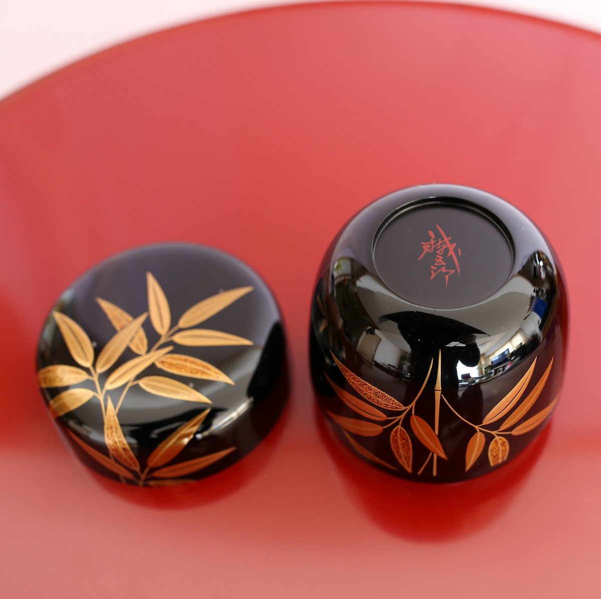 漆塗り 笹に蛍蒔絵棗 漆塗り 笹に蛍蒔絵棗 笹に蛍セット | 玉川 漆塗り 笹に蛍蒔絵棗 漆塗り 笹に蛍蒔絵棗 笹に蛍セット | 玉川