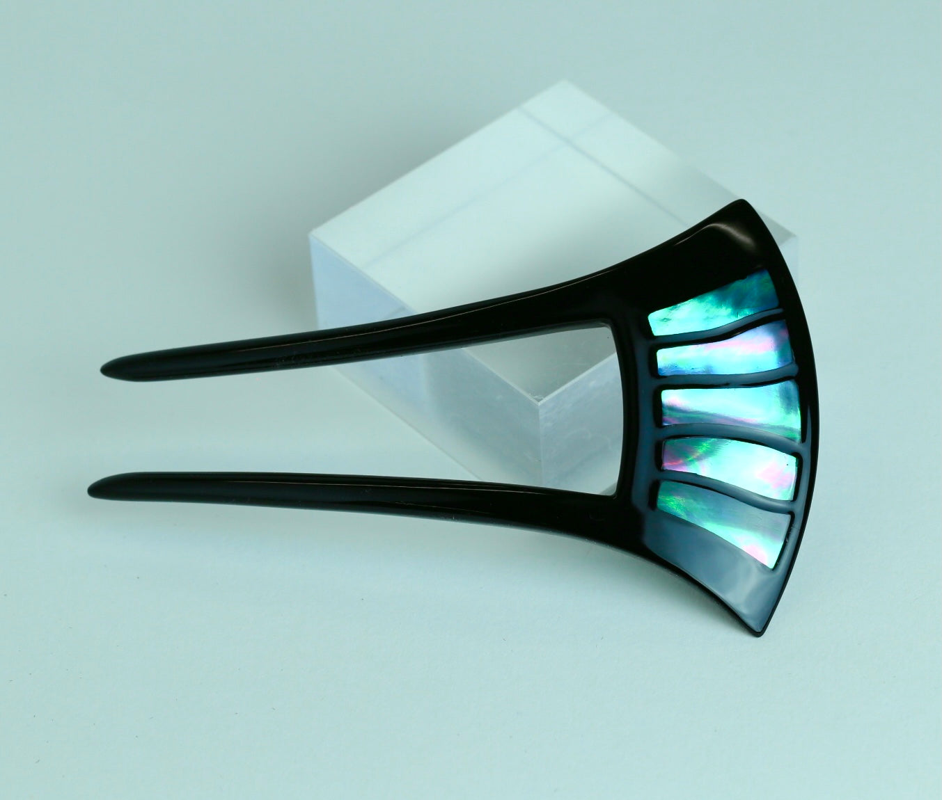 螺鈿かんざし（扇面）