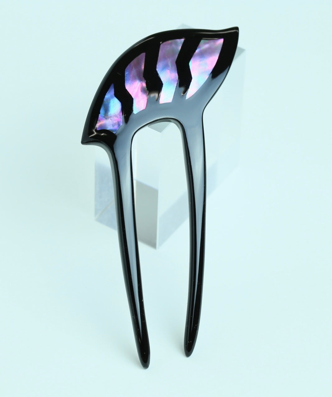 螺鈿かんざし（波模様）