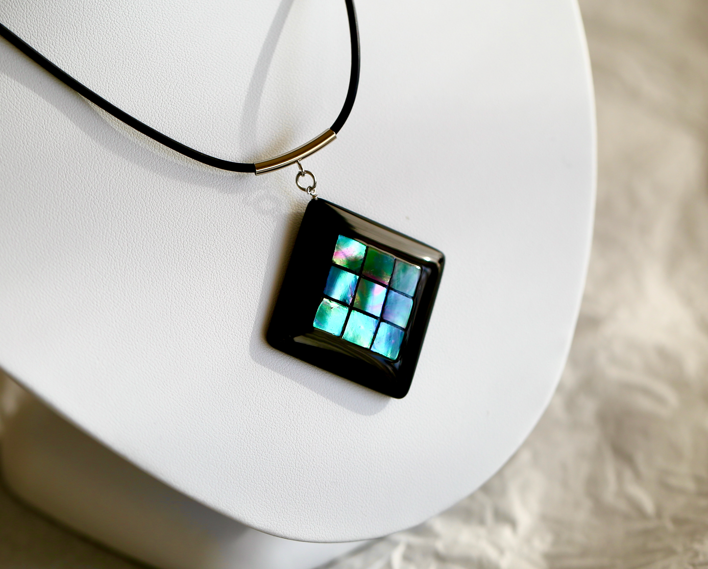 螺鈿 ペンダント「九つ目」